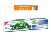 Multipack da 10 dentifricii antica erboristeria sbiancante con salvia confezioni da 75 millilitri ciascuna