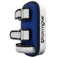 Colpitore Boxe e Muay Thai Imbottito per Braccio, in PU e EPE, 38x20x18 cm, Blu