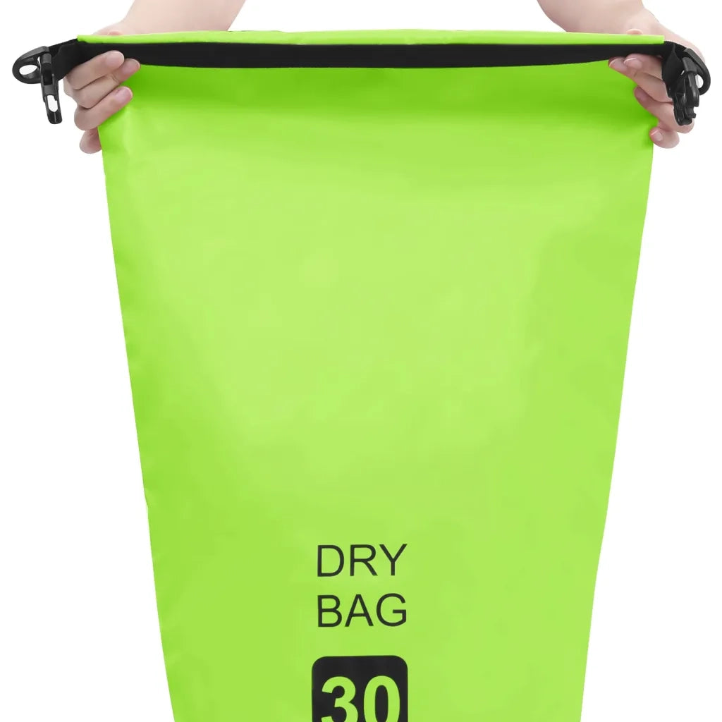 Borsa Impermeabile Verde 30 L in PVC 92783