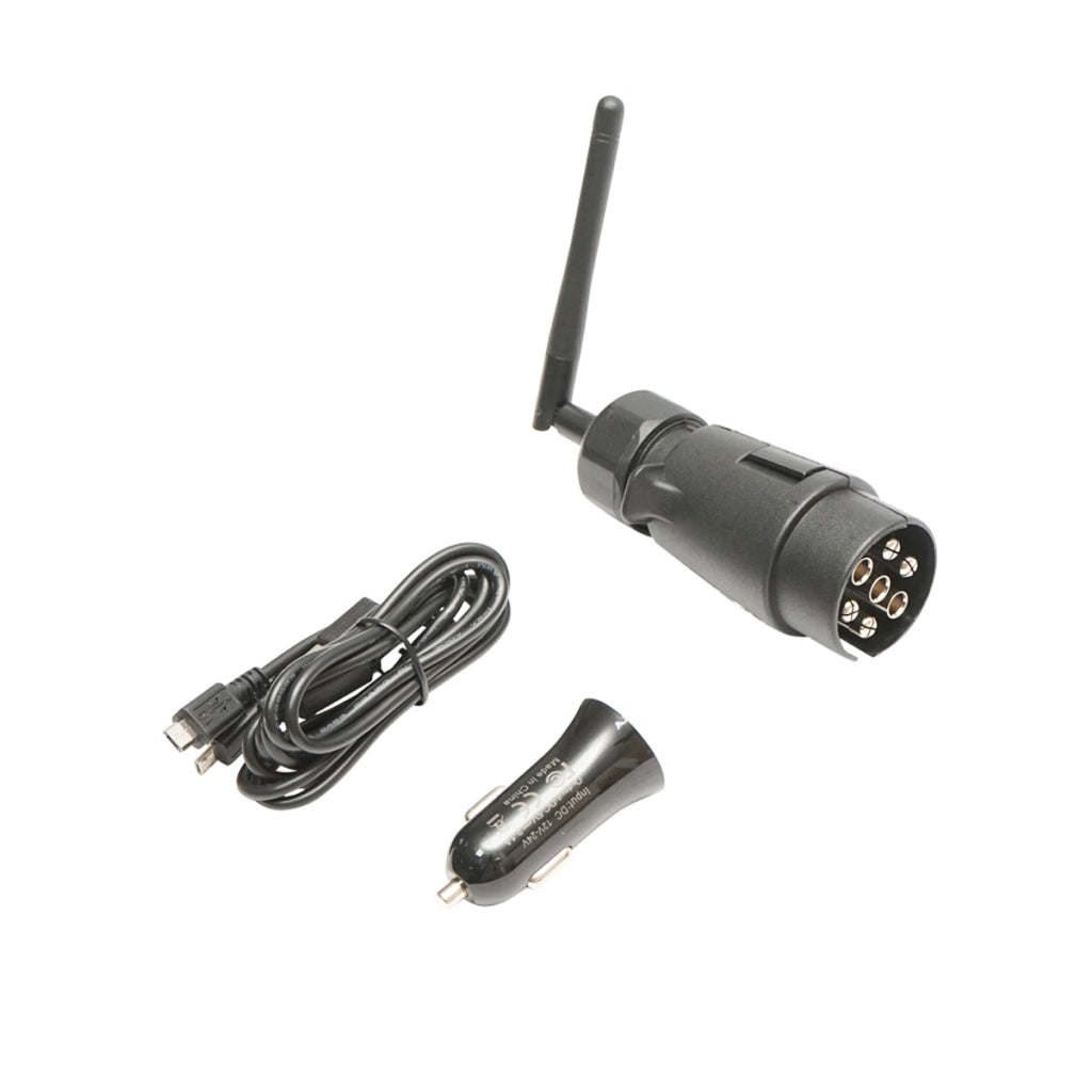 Set di luci per rimorchi a LED da 12-24 V con magnete e controllo wireless Breckner Germany