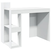Scrivania | Tavolo da Ufficio Ufficio Bianca 103,5x56,5x94 cm in Legno Multistrato