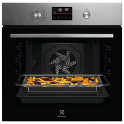 Electrolux forno da incasso pirolitico LOM4P46X2, 72 litri, classe A++, SurroundCook multilivello, AirFry, Solo Steam, display LED touch, 60 cm