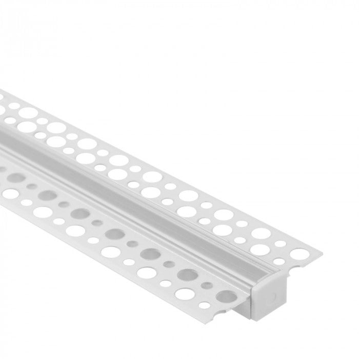 Profilo LED incasso bianco, diffusore trasparente 1m Ecolight