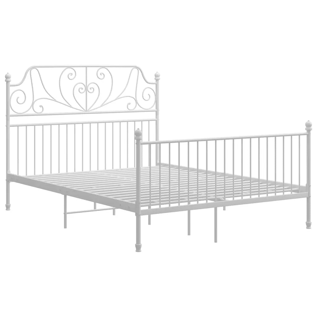 Giroletto Bianco in Metallo 140x200 cm 324851