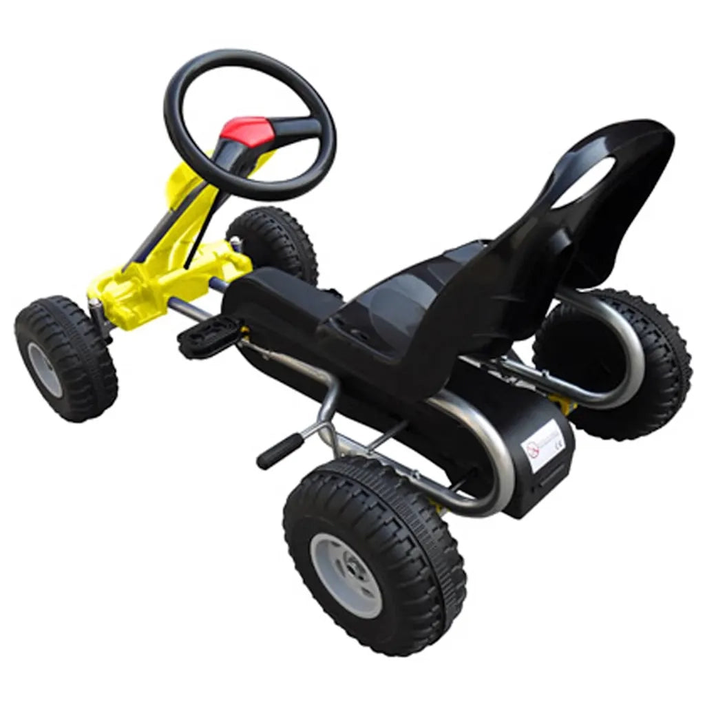Go Kart Cavalcabile a Pedali Giallo CFW4319972