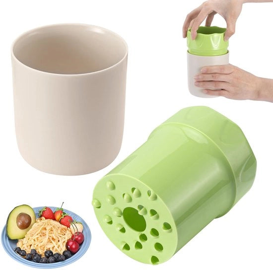 Raspante Manuale per Frutta, Raspante Manuale per Verdure, per Mele Pere Patate Gelato Facile da Utilizzare