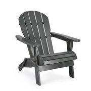 Poltrona da Giardino Pieghevole in Legno di Acacia Stile Adirondack - HISTORIC