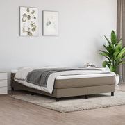 Materasso a Molle Insacchettate-Materasso per letto Grigio Tortora 140x200x20 cm
