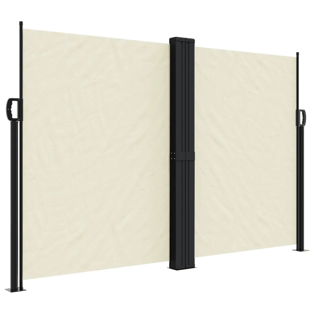 Tenda da Sole | Tenda parasole Laterale Retrattile Crema 160x1200 cm