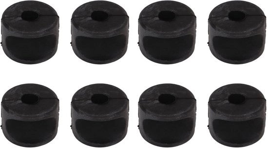 Supporto Stabilizzatore in Gomma - 8 Pezzi - Supporto di Coda - Sostituzione per Polaris - Numero di Riferimento del Componente 5432598 - Resistente ai Colpi