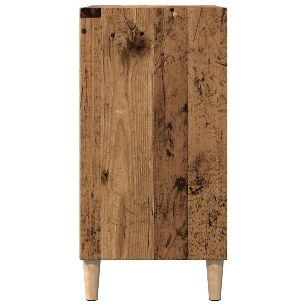 Credenza-Buffet-Armadio da cucina Legno Antico 57x35x75 cm in Truciolato