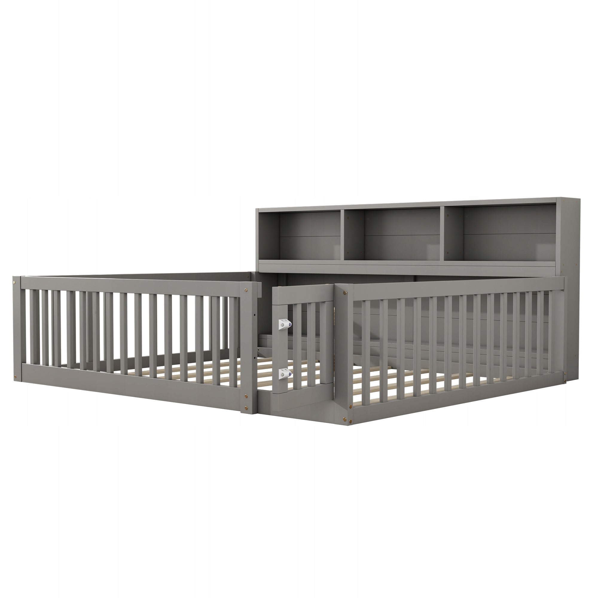 Divano letto 140x200 - Xylo - Grigio, pino