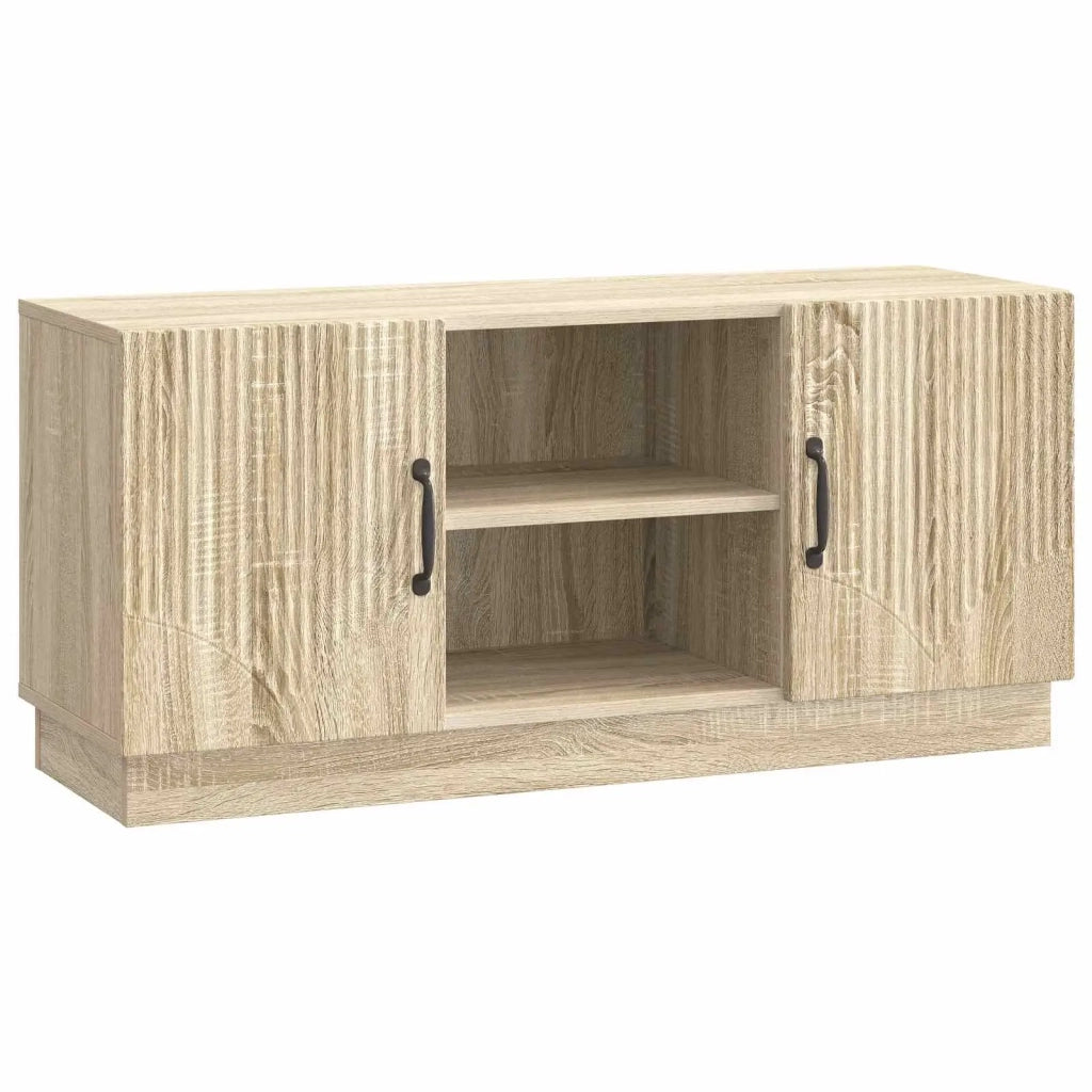 Mobile TV Rovere Sonoma 102 x 34,5 x 47 cm Legno ingegnerizzato 895387
