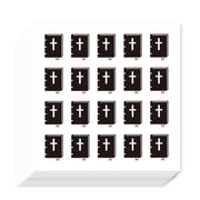 Piastra di pianificazione decorativa 400 pezzi - Stickers autoadesivi - Decorativi - Stickers a croce - Tema decorazione di festa - 90 x 90 mm