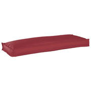 Cuscino Rosso Vino 110 x 40 x 8 cm Tessuto Oxford 42001634