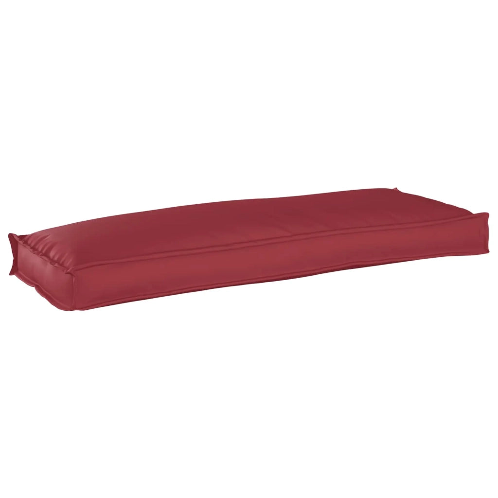 Cuscino Rosso Vino 110 x 40 x 8 cm Tessuto Oxford 42001634