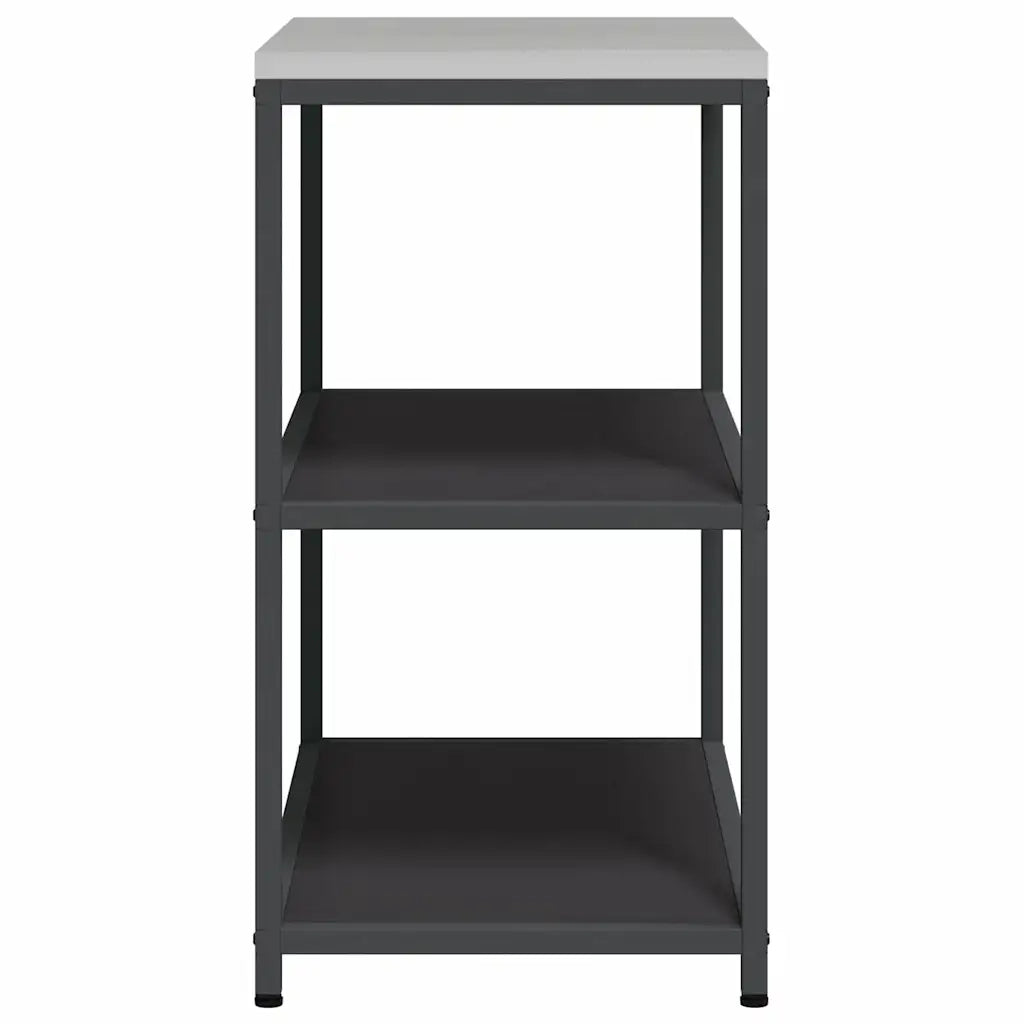 Stoccaggio in cucina Nero 60 x 50 x 92 cm Acciaio