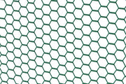 Gas a zoccolatura a rete - diverse altezze e lunghezze | verde | maglie 25 x 25 mm | altezza 50 cm | lunghezza 25 m