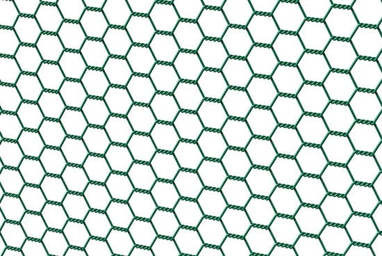 Gas a zoccolatura a rete - diverse altezze e lunghezze | verde | maglie 25 x 25 mm | altezza 50 cm | lunghezza 25 m