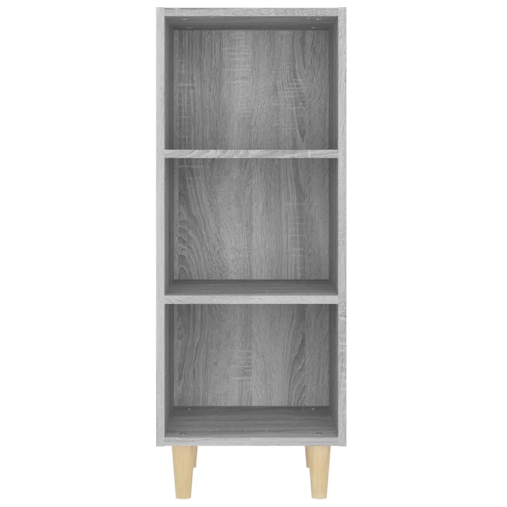 Credenza Grigio Sonoma 34,5x32,5x90 cm in Legno Multistrato 817421
