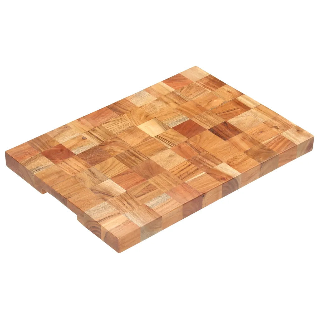 Tagliere 50x34x3,8 cm in Legno Massello di Acacia cod mxl 75527