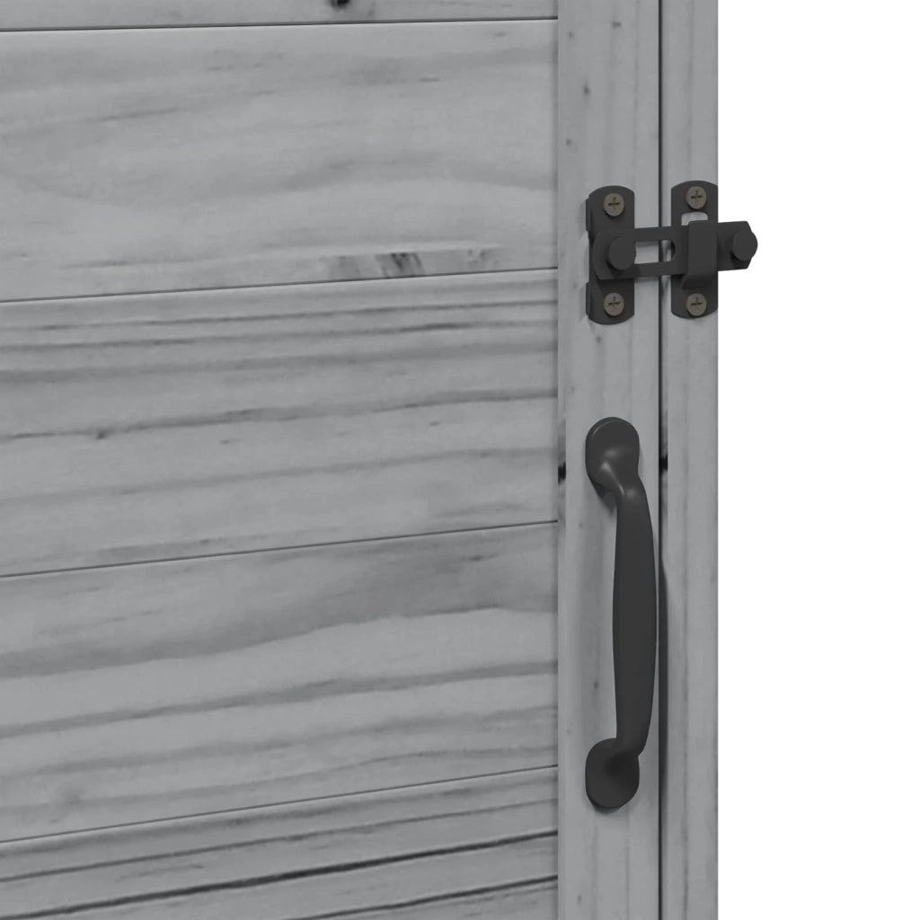 Capanno da Giardino Grigio 59 x 56 x 113,5 cm CFW2702166