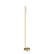 Piantana Da Terra Contemporanea Ping Pong Metallo Ottone Led 12W 3000K Ip20