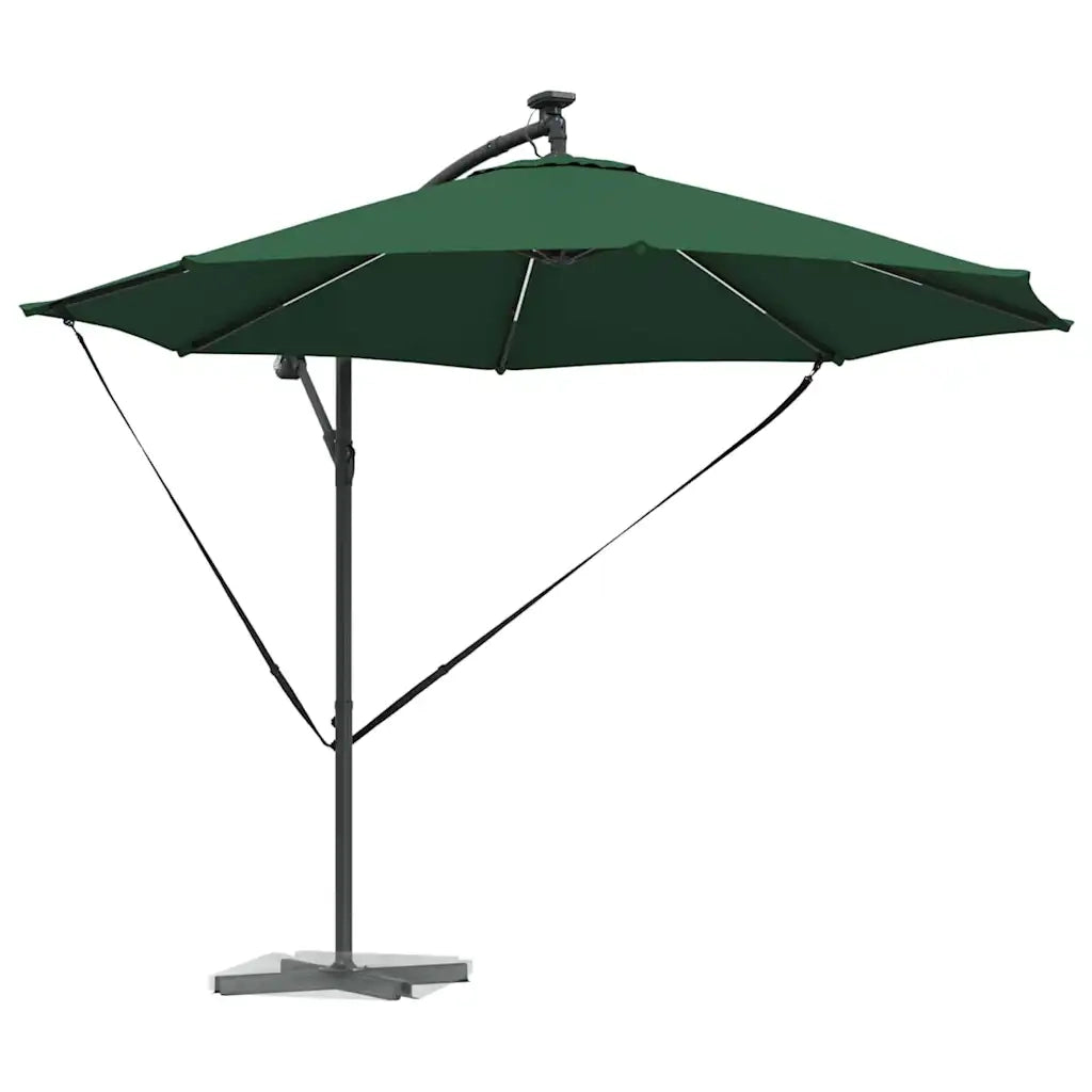 Ombrello | Parasolne Verde 294 x 294 x 248 cm Poliestere e Alluminio