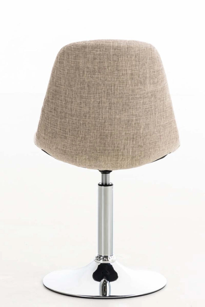 Sedia Emil tessuto crema