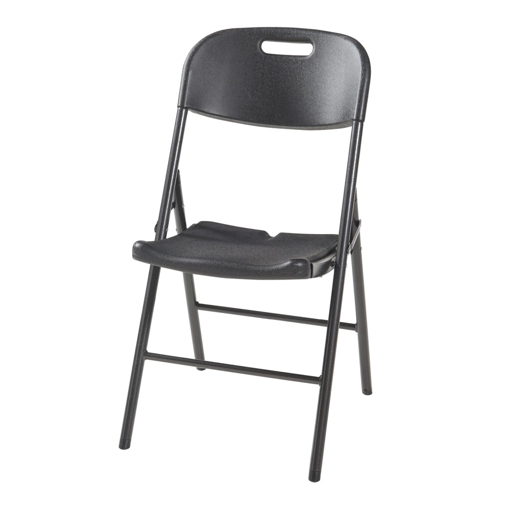 Set di 4 sedie pieghevoli 87 x 46 x 53 cm nere 03_0009844