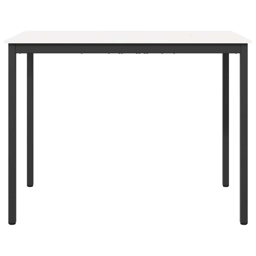 Tavolo da bar Bianco 140 x 80 x 105 cm Pino massello 892808