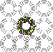 ONF3 - Corolla a filo - 10 pezzi 20 cm - Ideale per decorazioni floreali - Verde - Corolla a forma rotonda - Perfetta per San Valentino e decorazione esterna