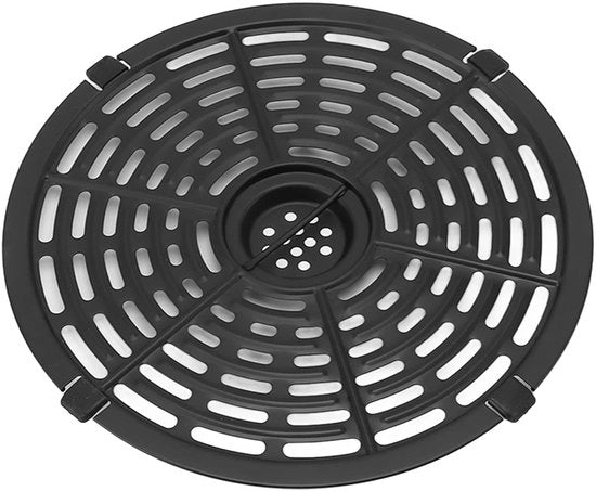 Pannello Grill Accessorio di Ricambio - Strato Antitubercolare - Acciaio Inossidabile - Manico - Adatto per Frittelle - 20CM - Sottopiatto