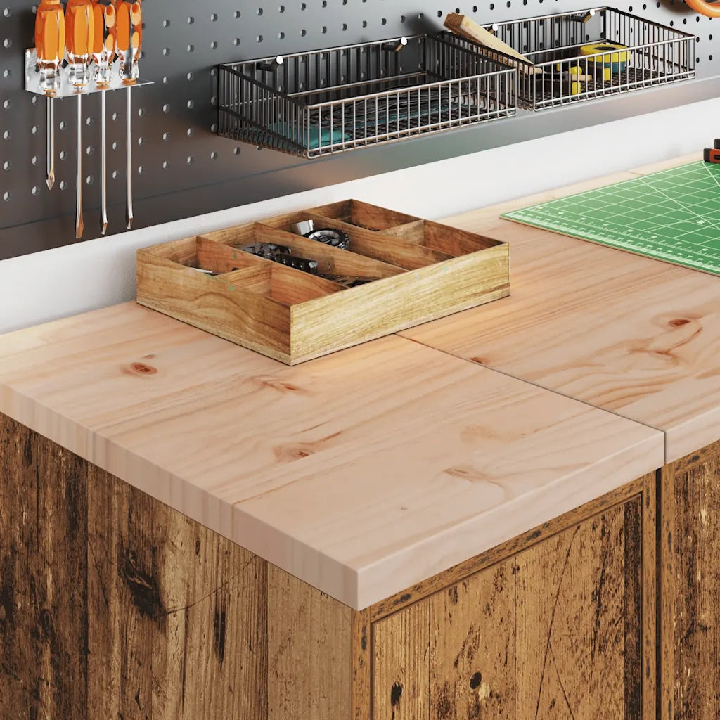 Armadietto per Garage in Legno Vecchio 30x51x85 cm CFW1800190