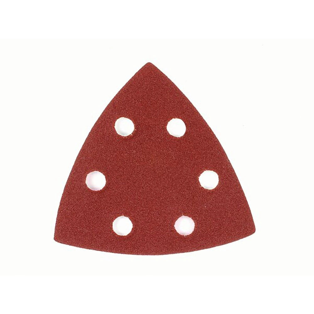 Dewalt 10pz fogli abrasivi triangolari per levigatrice con velcro, grana 60