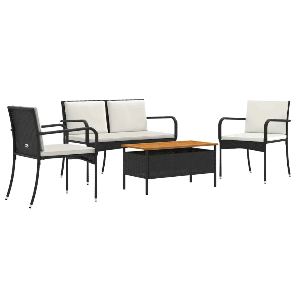 Set da giardino con cuscino acciaio 42025101