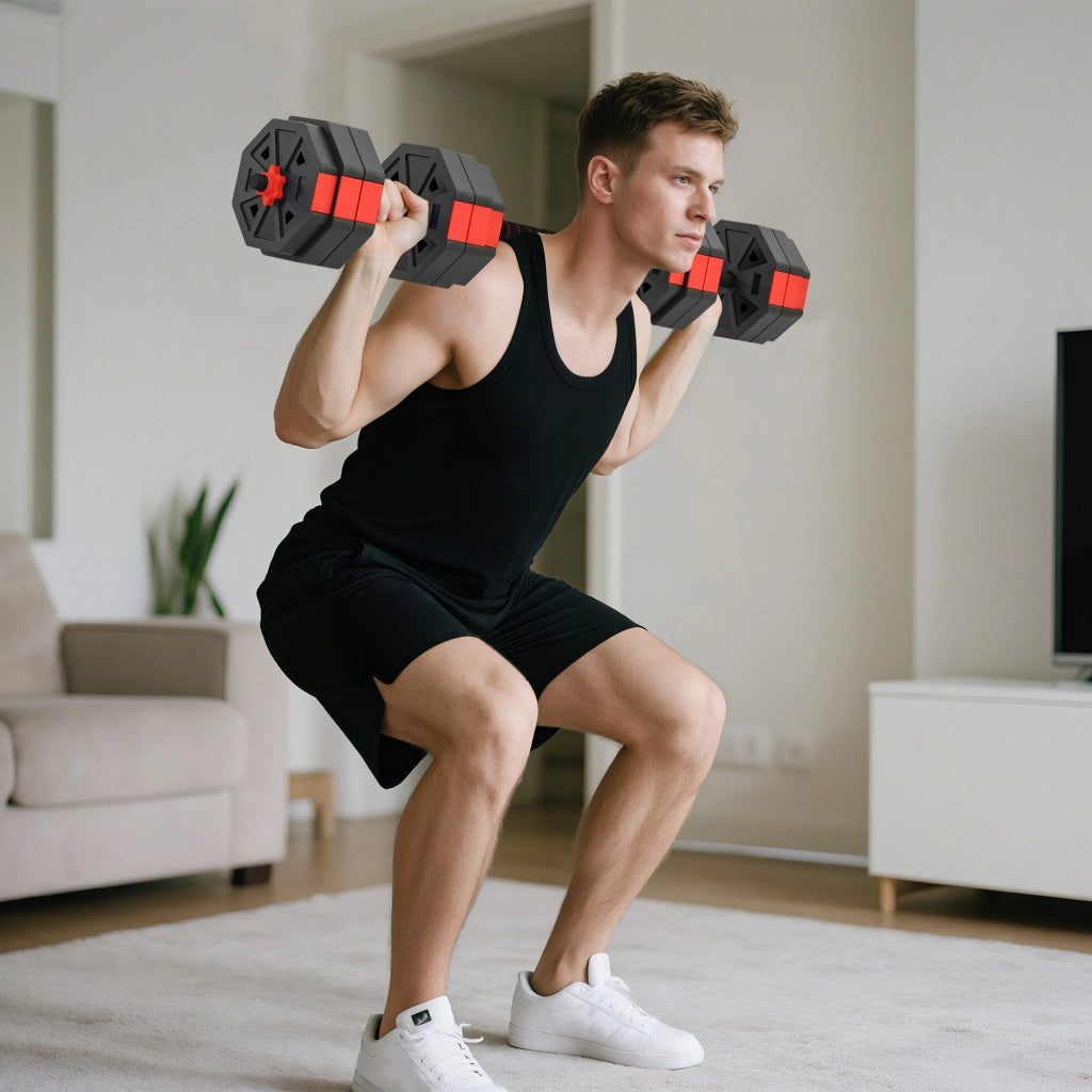 Set Hantel 6 in 1 ¨C zephmum ¨C Regolabile 25 kg