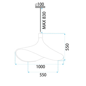 Lampada Boho APP1640-1CP