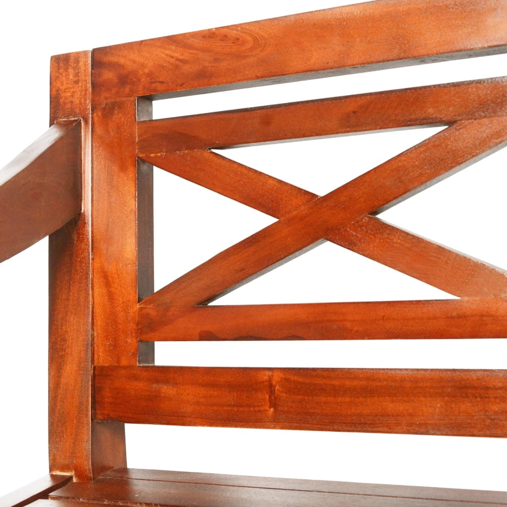 Panca/panca Batavia 98 x 50 x 82 cm legno massello di mogano marrone scuro 02_0010924