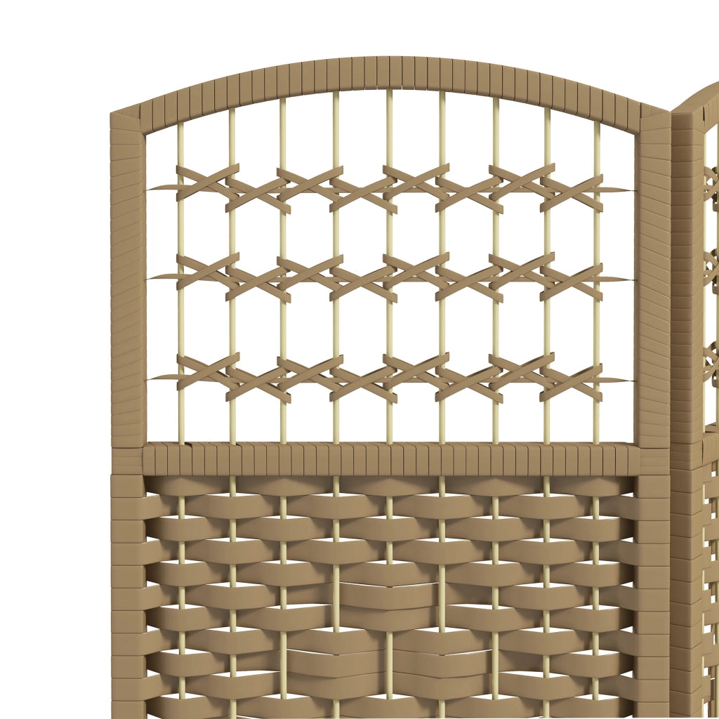 Paravento Separatore 3 Pannelli Pieghevole ¨C Xylo ¨C Carta Naturale 120x170cm