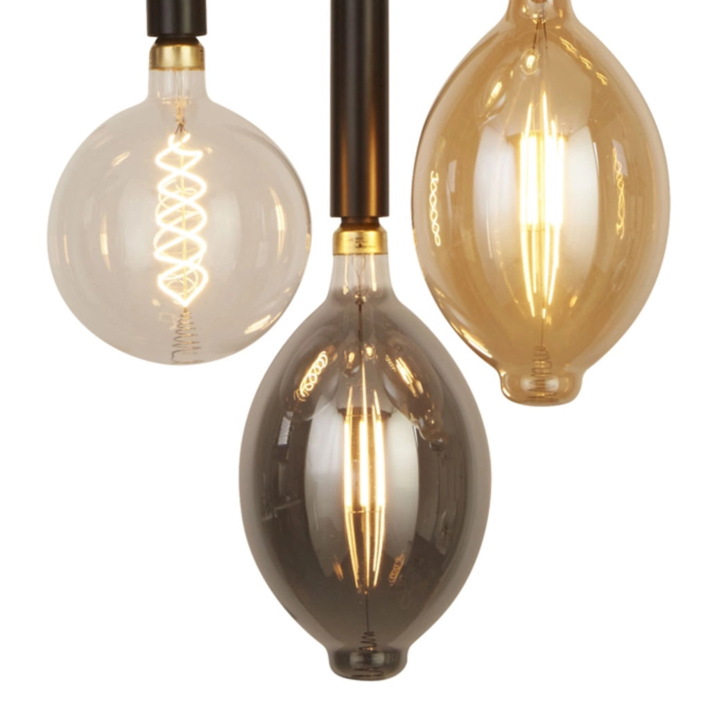 Dulwich 5Lt Multi-Drop Pendant - Metallo nero