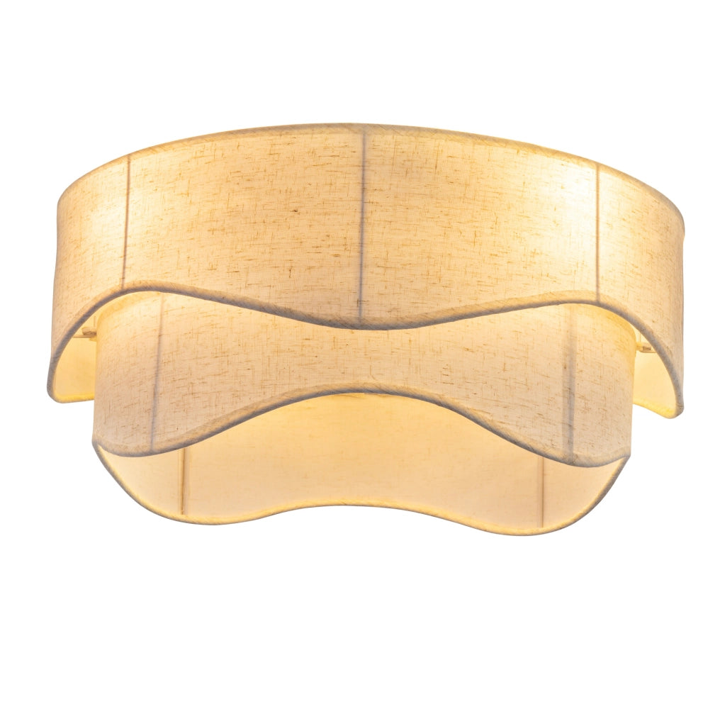 Ventilatore da soffitto ULEVR con luce, 6 velocit¨¤, app Bluetooth e telecomando, oro e bianco