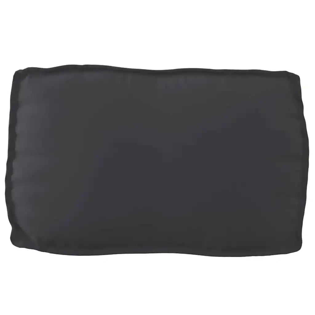Set di Cuscini per Pallet 2 pcs Nero Tessuto Oxford 3329063