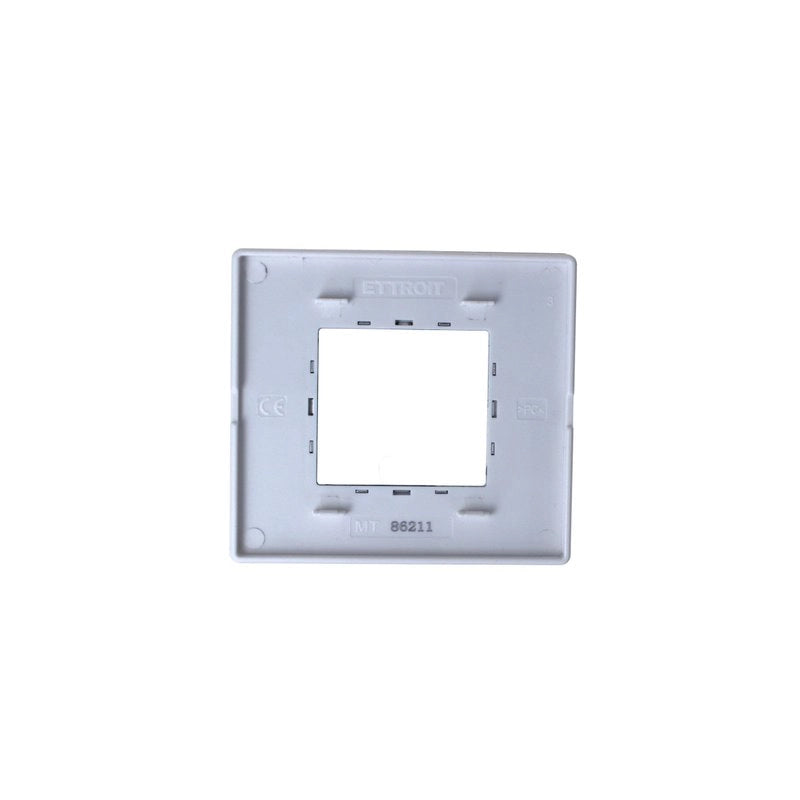 ETTROIT Placca In Vetro Serie Solar 2P Colore Oro Compatibile Con Bticino Matix