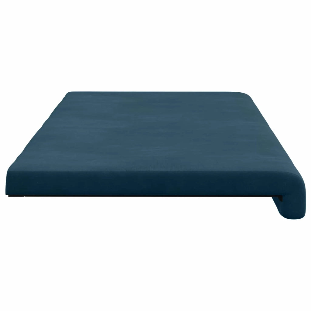 Cuscino per panchina Velluto (V) Blu Profondità 35 cm 42043338