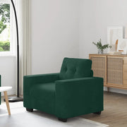Divano Sedia Verde Scuro 60 cm Velluto