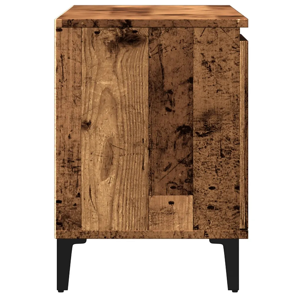Mobile Porta TV Legno Antico 102x35x50 cm in Legno Multistrato