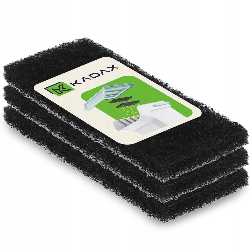 Filtro a carbone universale KADAX per pattumiera, assorbitore di odori, 3 pezzi
