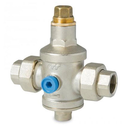 RIDUTTORE DI PRESSIONE CON SEDE INOX E BOCCHETTONI FF- 1/2 DN 15- FARG- pezzi 1