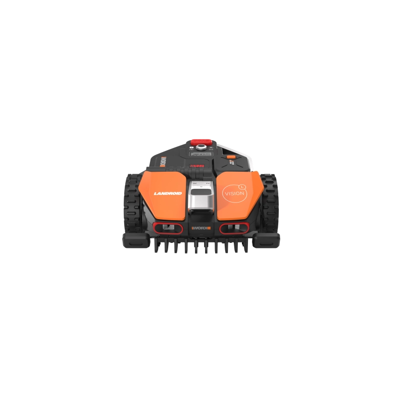 Robot rasaerba automatico WR213E Landroid Vision con videocamera AI per giardini fino a 1300 m² - Worx